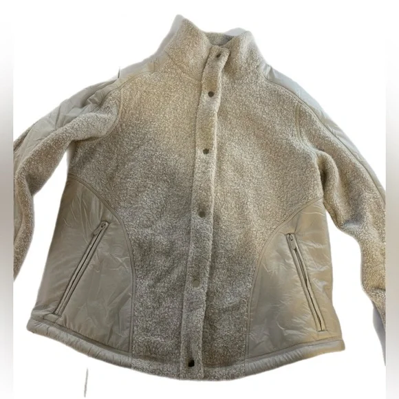 Lululemon Go Cozy Jacket  Heathered Ceramic  size 4 - Picture 13 of 14